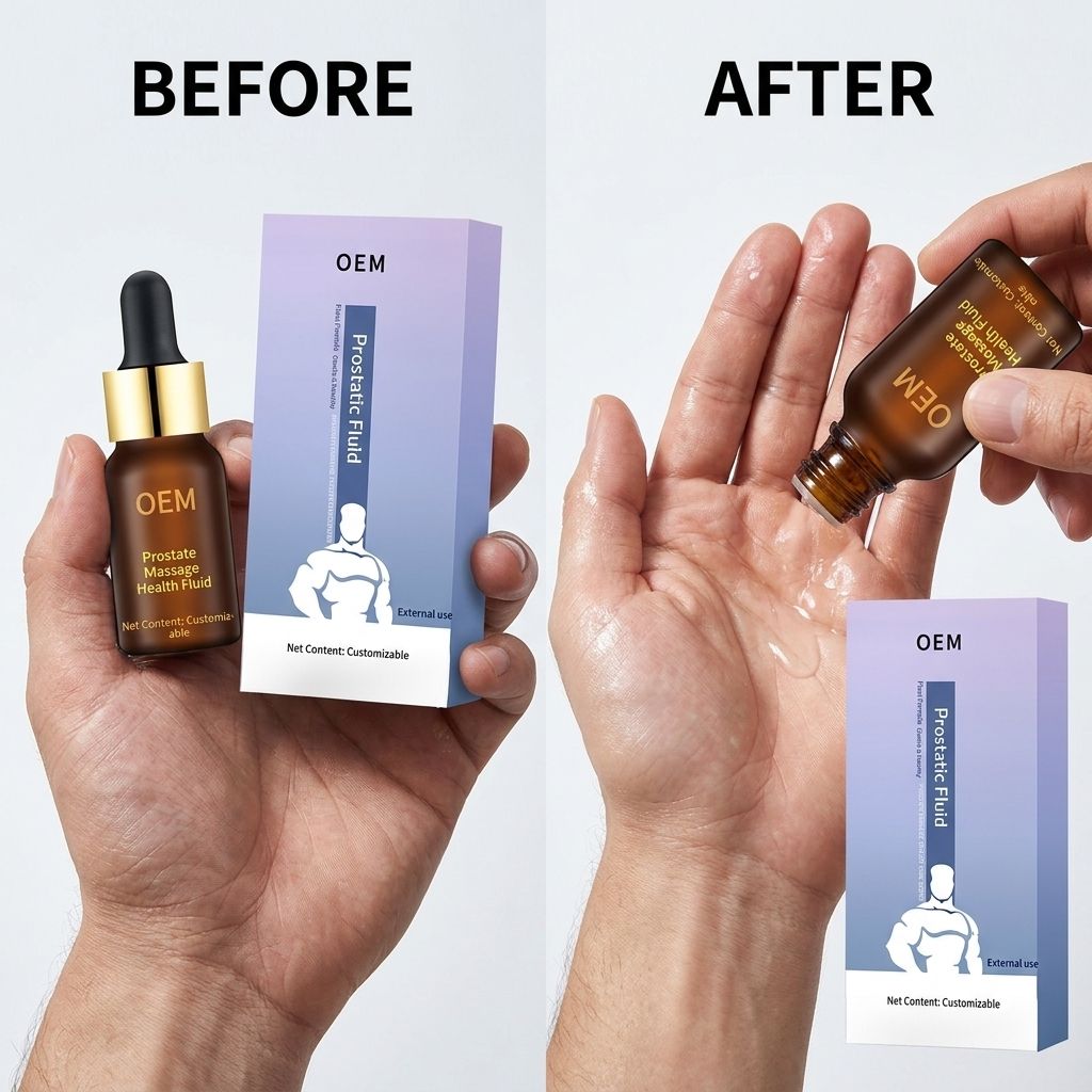 Prostate Essential Oil Organic Herbal Massage Men Intimate Care With Plant Extracts OEM