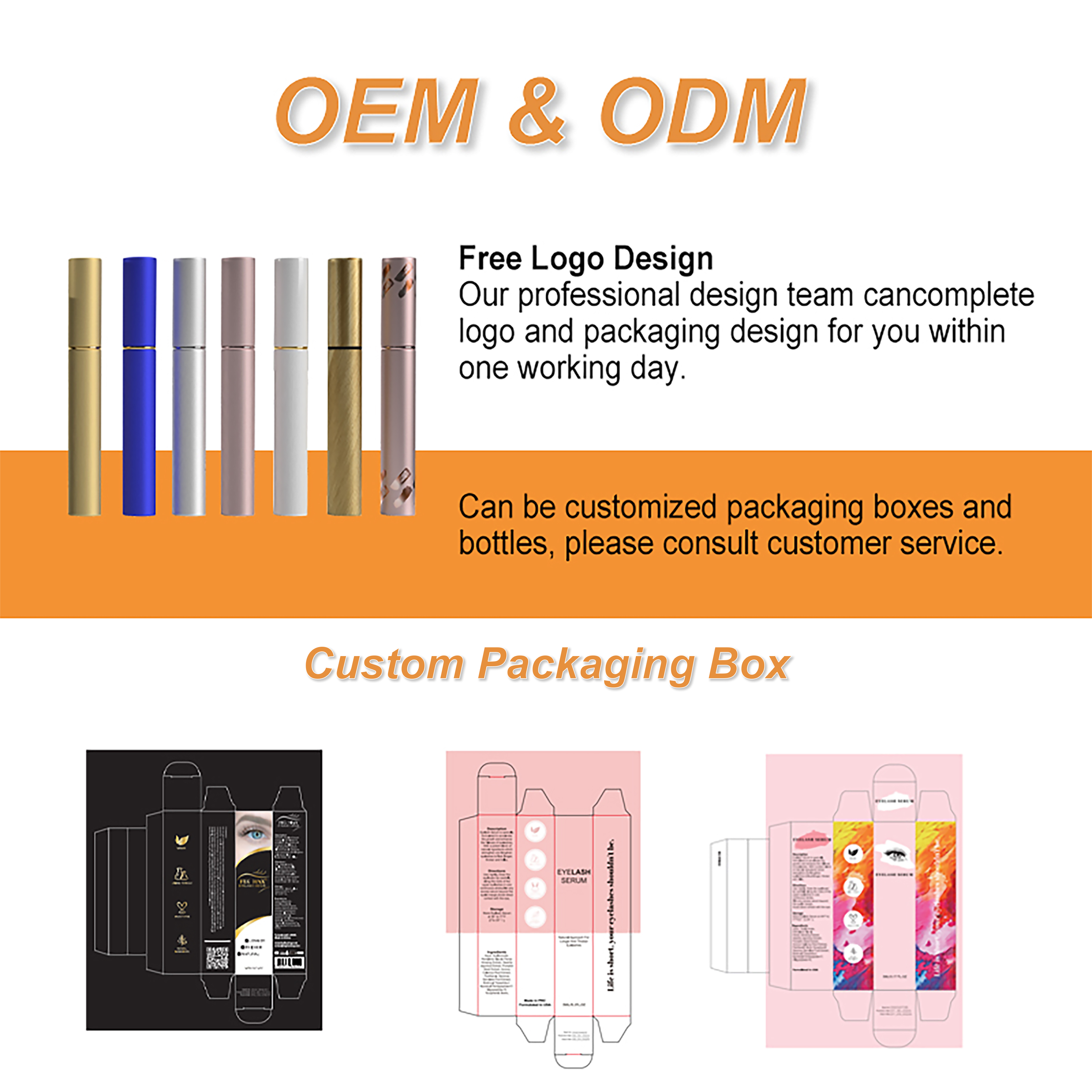 Private Brand Low Moq Drop Ship Organic Eyelash Nourishing Growth Enhancer Lash Grown Serum Booster for Eyelashes Extension