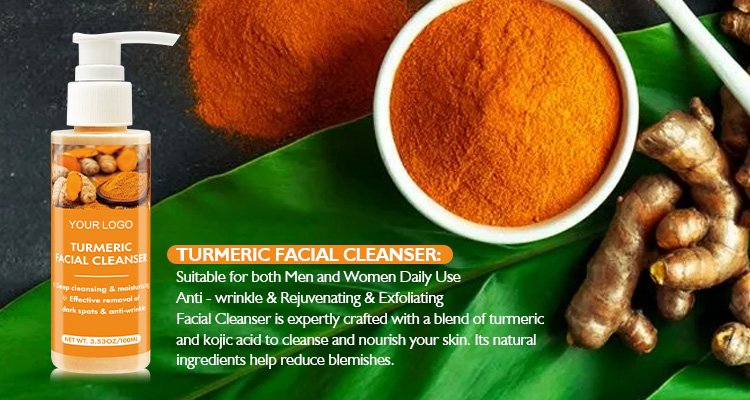 Turmeric product close up 1