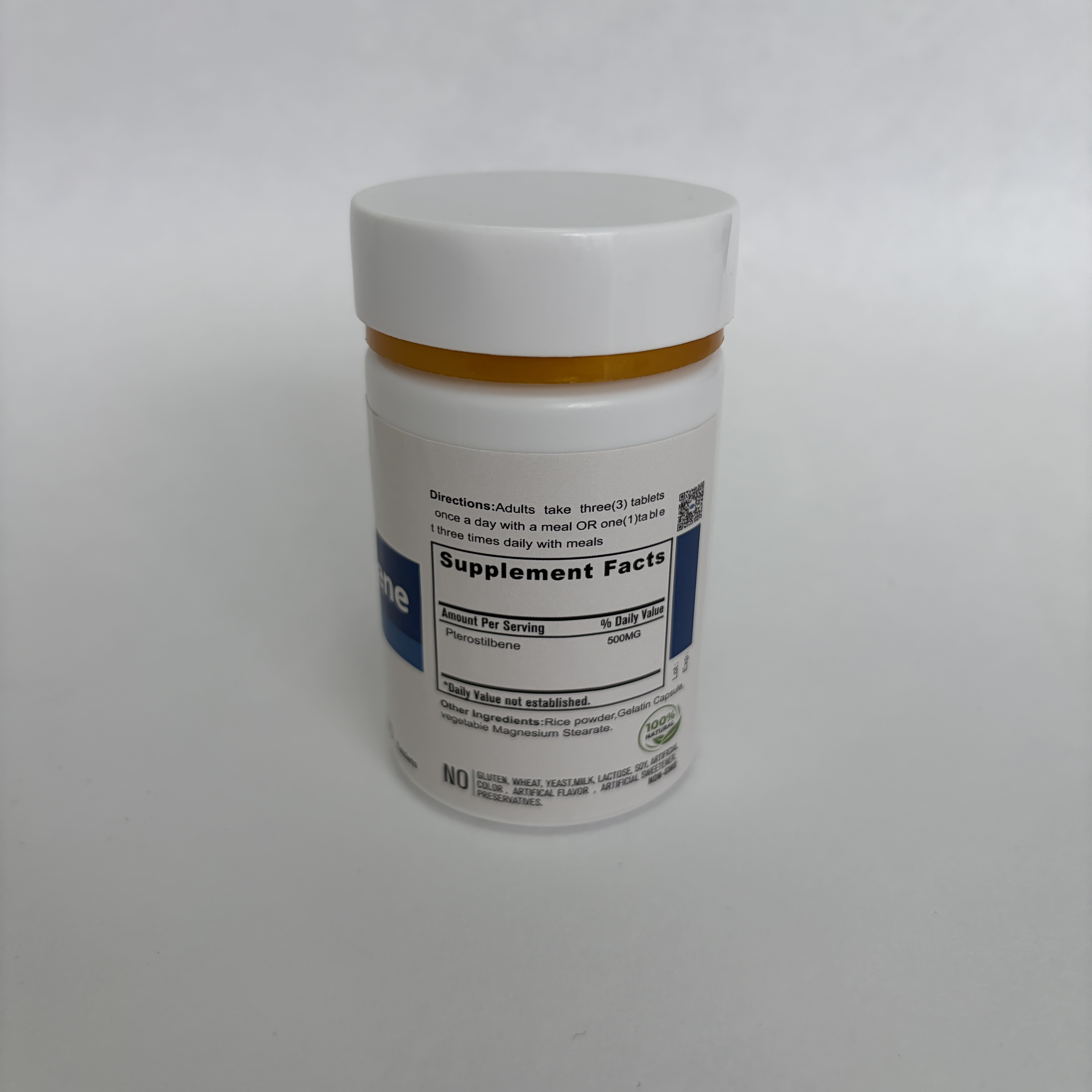 OEM ODM Antioxidant Support Natural Herb Pterostilbene Extract Capsule