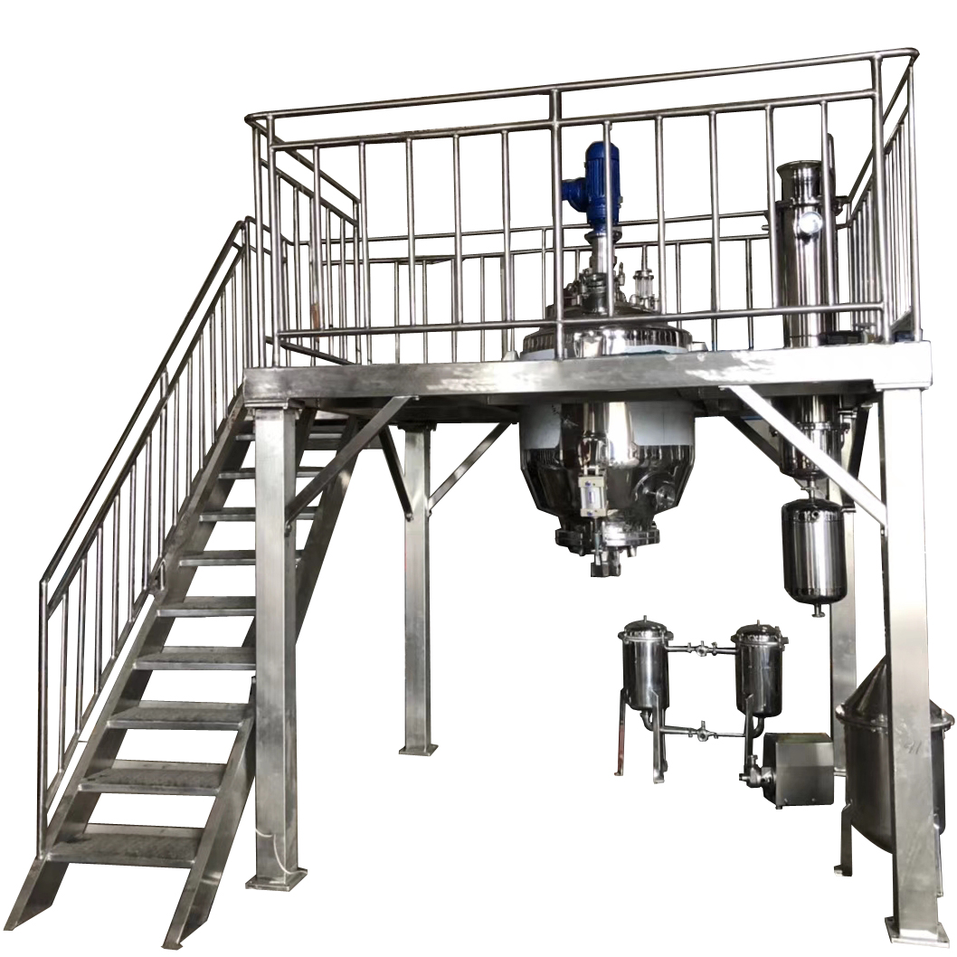 Stainless Steel Small Type Chinese Herb And Plant Extraction Concentration Machine
