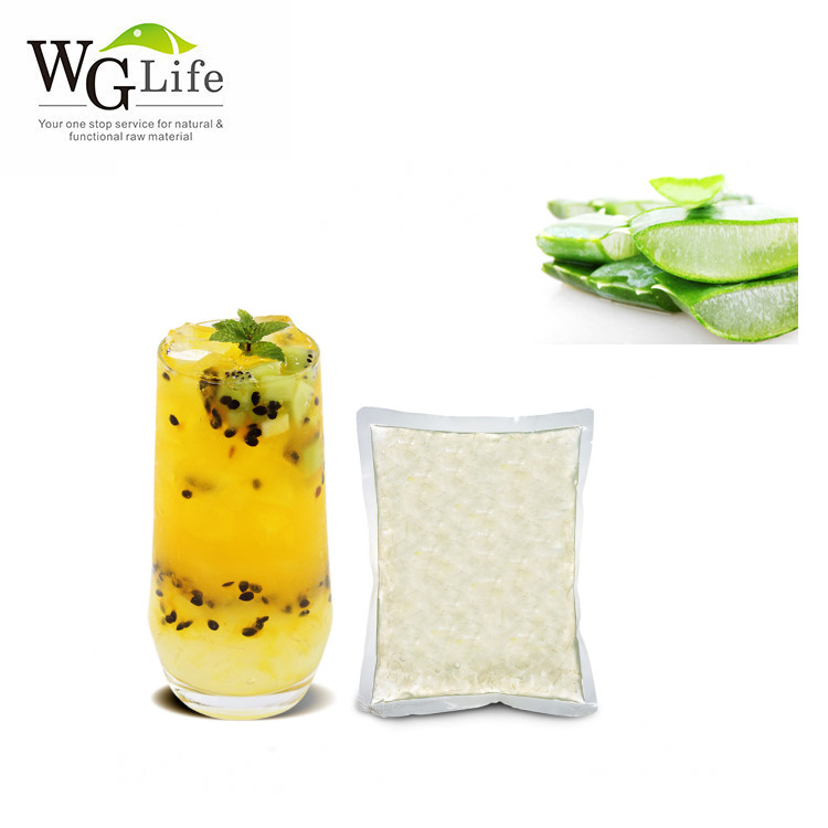 Hot Sale High Purity Aloe Vera Gel Dice Juice with Pulp Food Grade Herbal Extract Bulk for Beverage Making Packaged in Drum