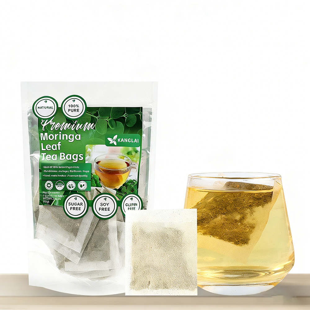 Pure Moringa Leaf Herbal Tea Bags 75g 50 Sachets Natural Caffeine-Free Green Infusion For Daily Nourishment