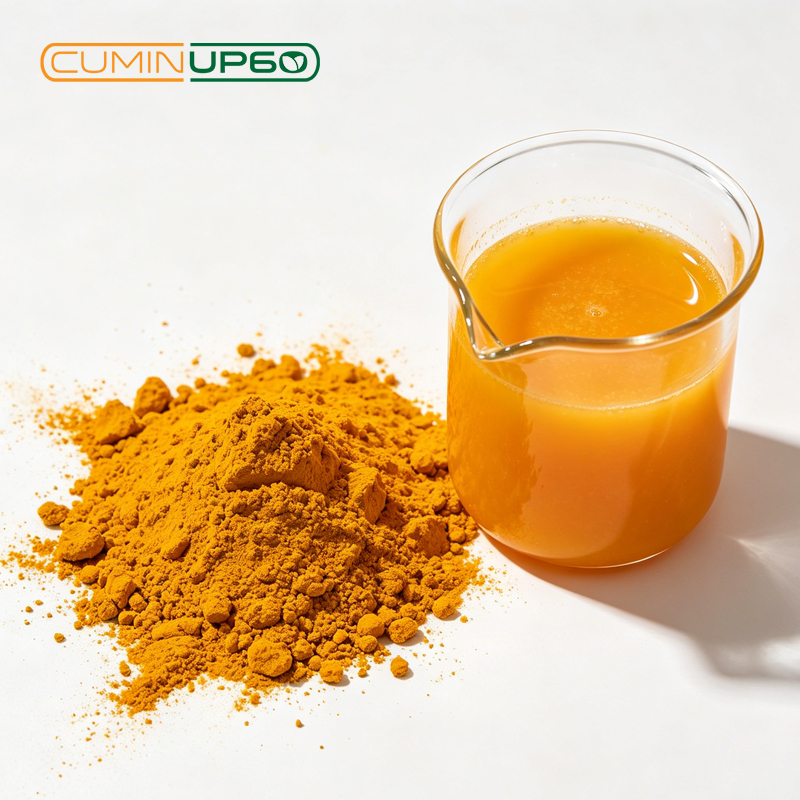 Anti-Inflammatory CuminUP60 Curcumin Root Extract Food Grade Herbal Extract High Bioavailability Natural Antioxidant