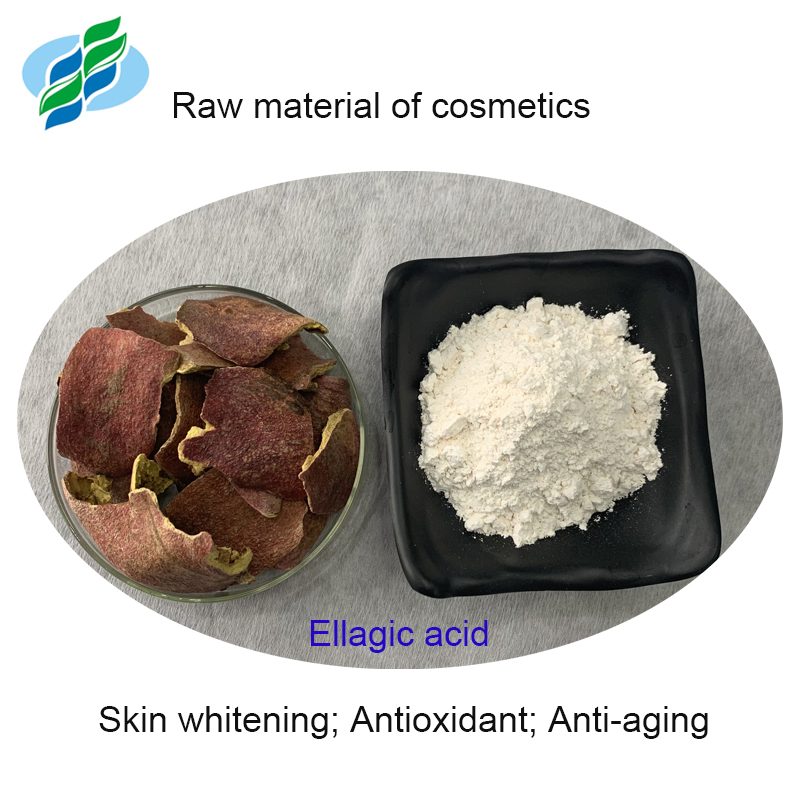 Powdered Pomegranate Extract Ellagic Acid 98% Natural Cosmetics Raw Materials