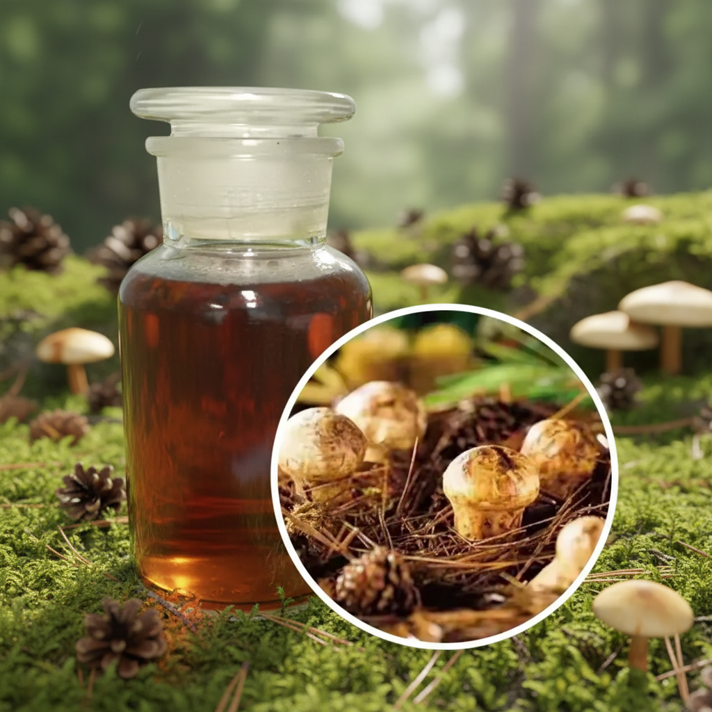 Natural Tricholoma Matsutake Mushroom Extract Liquid for Skincare Rich Polysaccharides Anti-aging Mosquito Repellent Inhibits