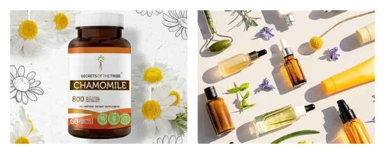 Chamomile Extract CAS 89957-99-3 Natural Herbal Hair Care Raw Material