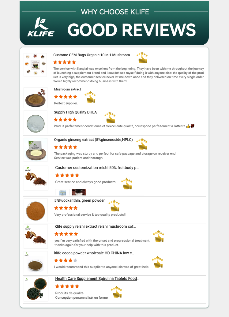 KLIFE Factory Wholesale Natural Botanical Supplement Ingredient Phellinus Igniarius Extract Powder