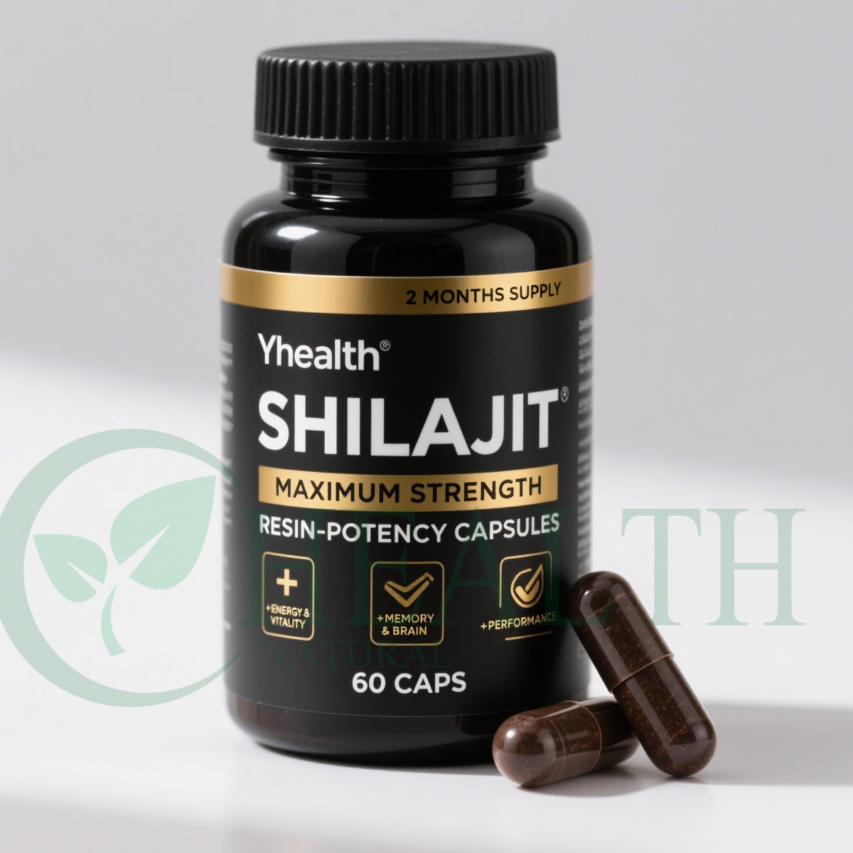 OEM Private Label Instant Shilajit Extract Mushroom Coffee Superfood Mushrooms Reishi Lions Mane Chaga Vitamin-Infused Powder