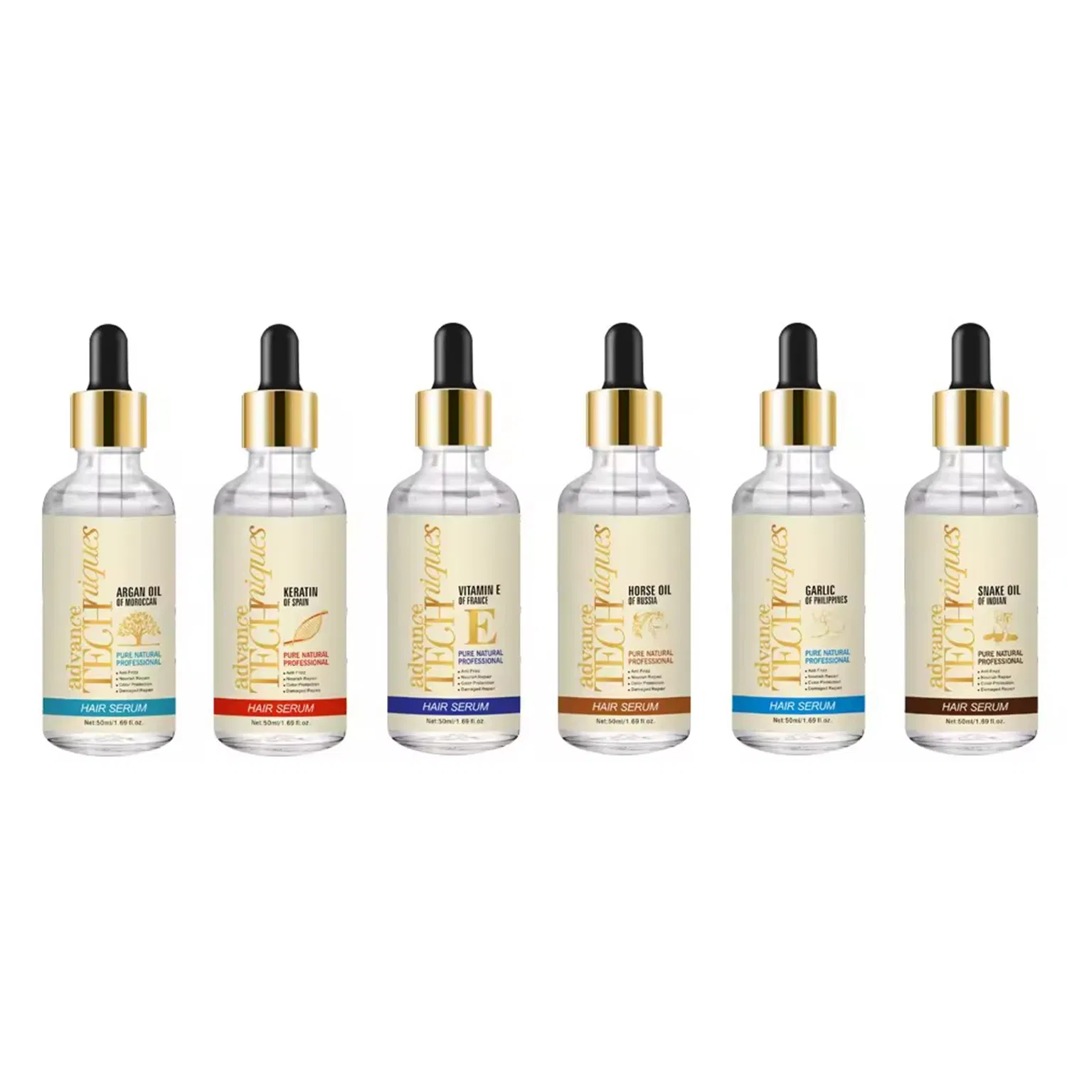 Argan Oil Serum Natural Extract Hair Treatment for Repair and Nourishment