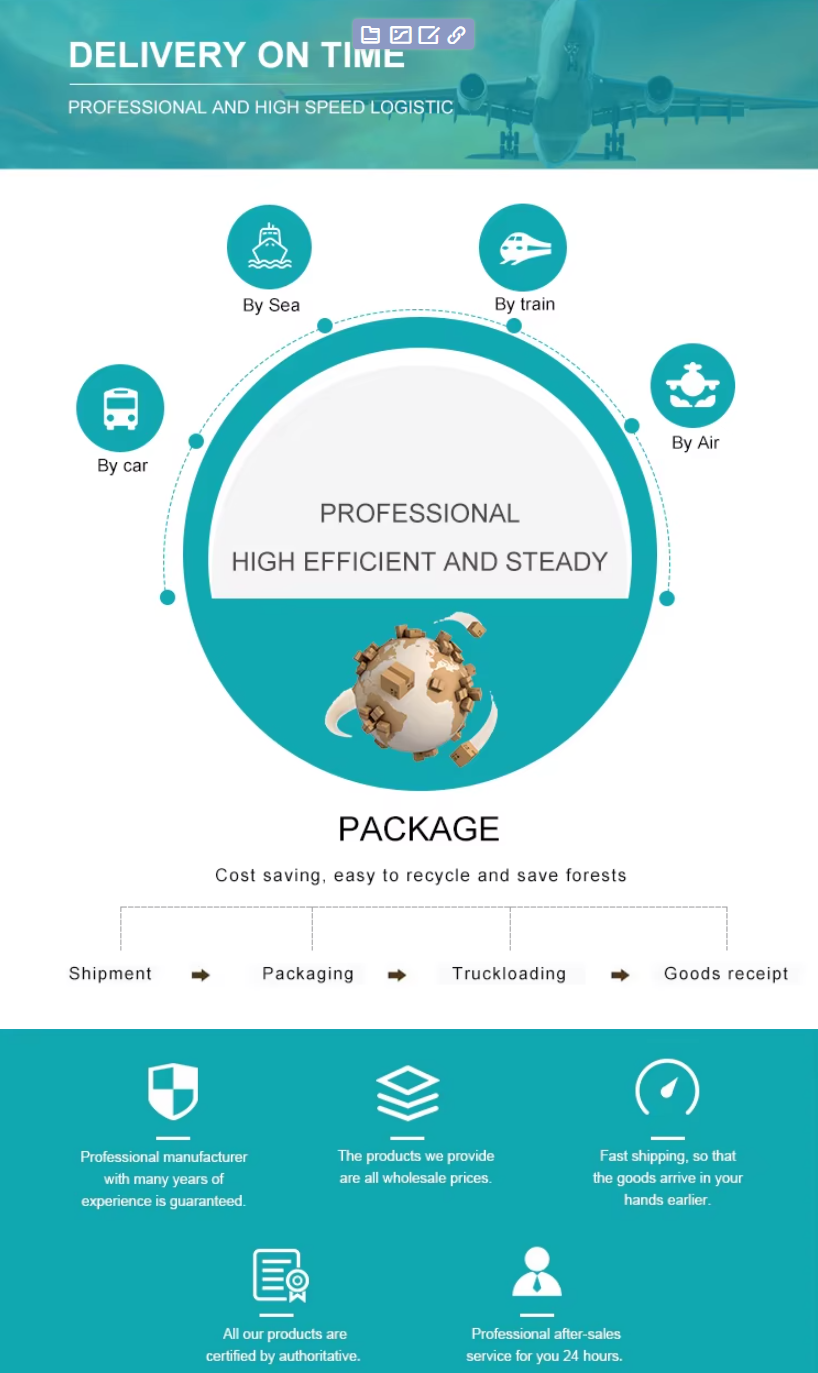 Standard product packing variations
