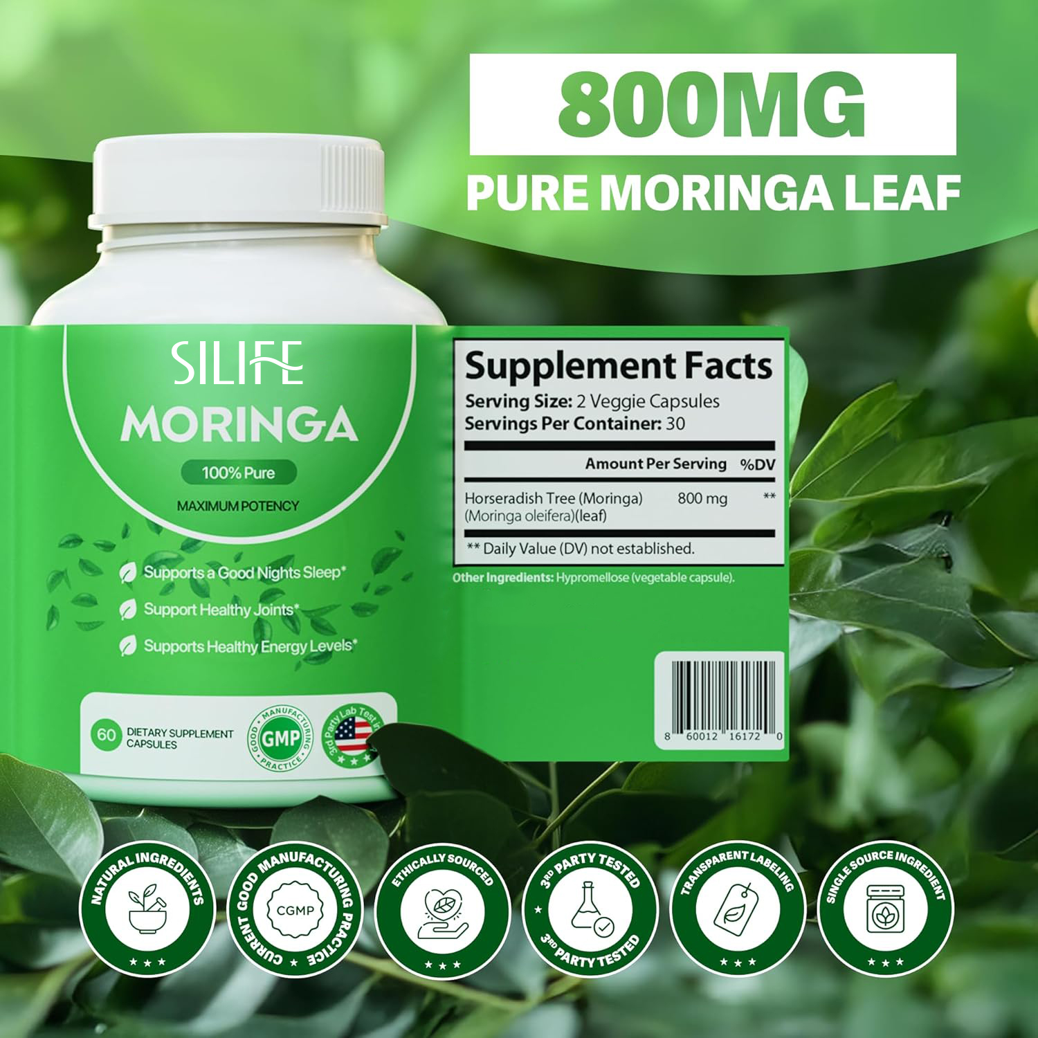 Moringa capsule product view 4