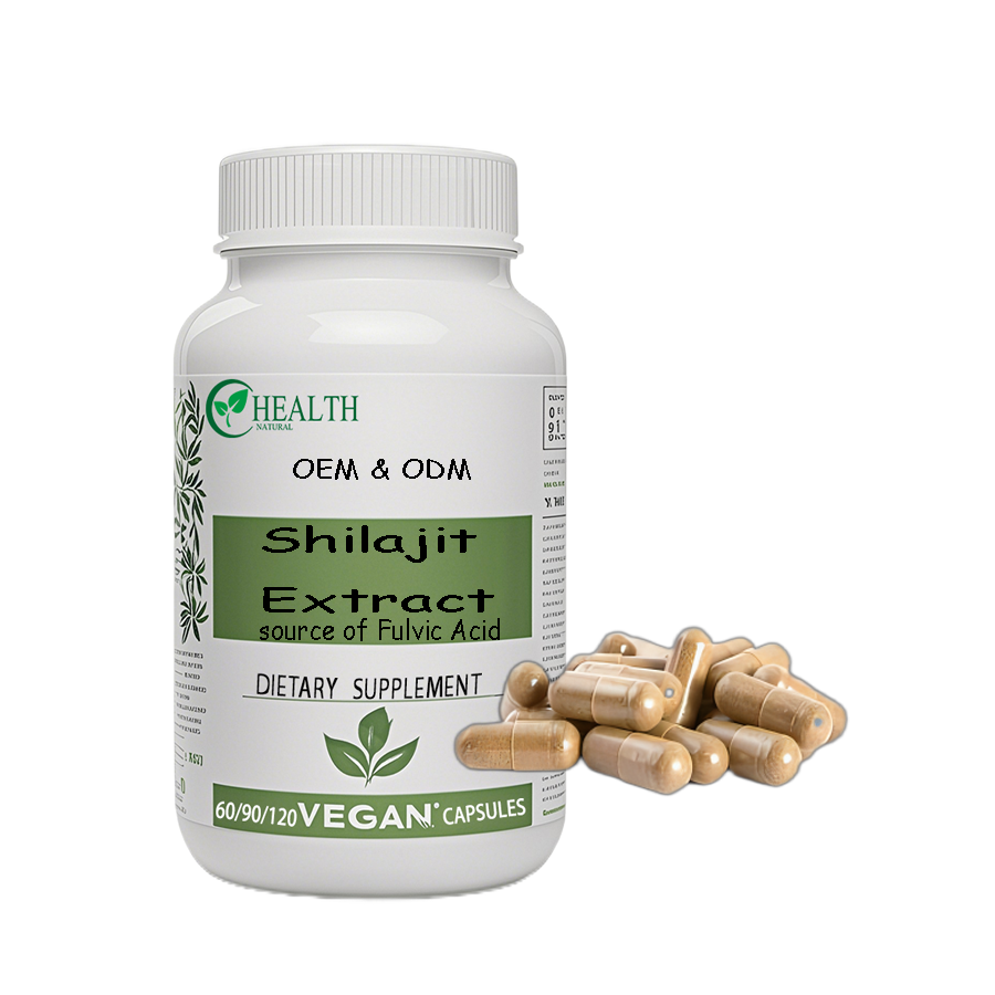 OEM Private Label Instant Shilajit Extract Mushroom Coffee Superfood Mushrooms Reishi Lions Mane Chaga Vitamin-Infused Powder