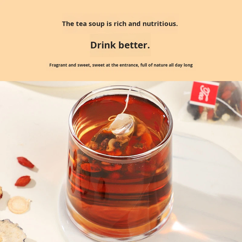 Ginseng Five Treasure Blended Herbal Tea With Goji Berry And Mulberry Bagged 100g Enhancing Male Function