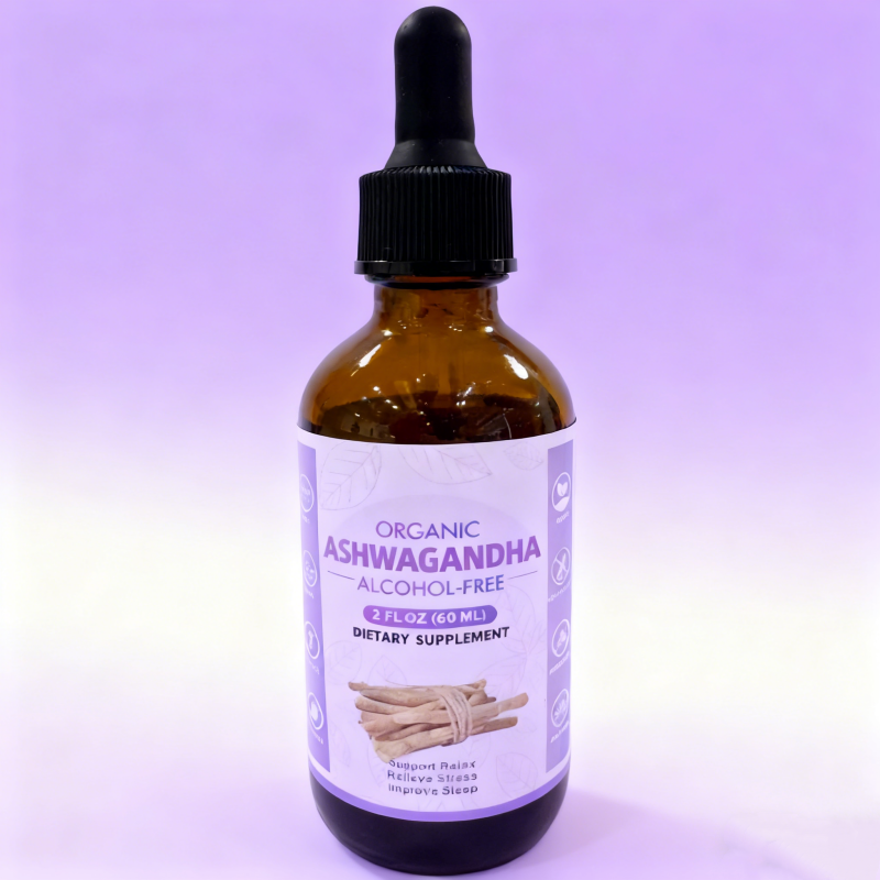 OEM/ODM Organic Ayurvedic Extract Drops Organic Ashwagandha Root Extract Powder Alcohol-Free Indian Ginseng Extract