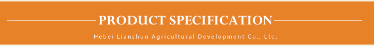 Hemp seeds crop specification
