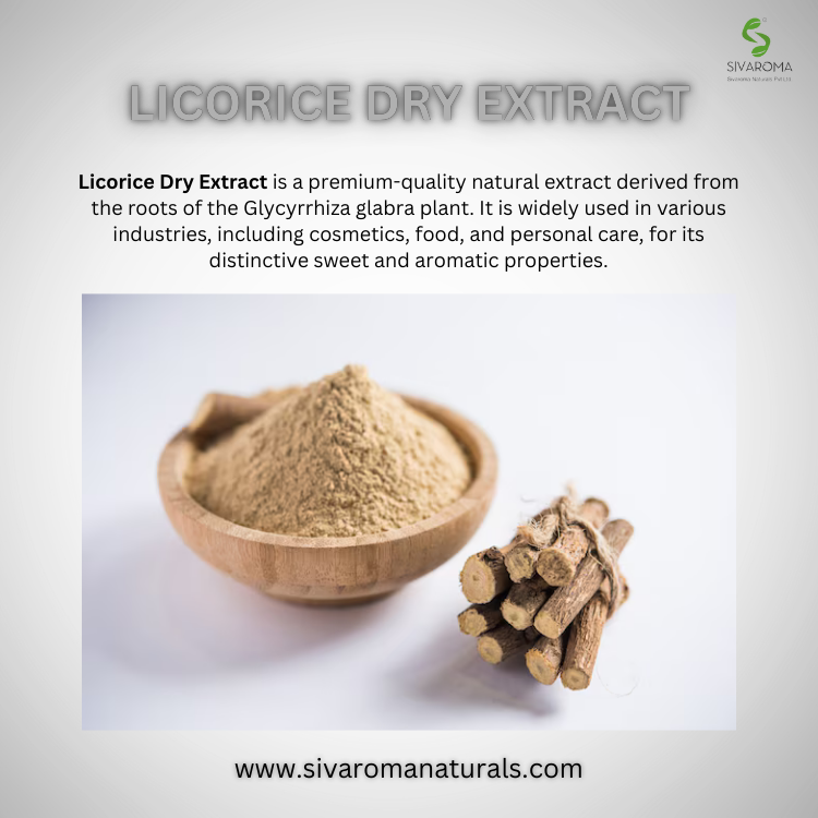 Licorice Dry Extract Raw Material