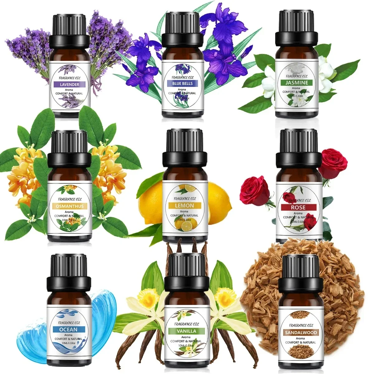 Private Label Lemon Lavender Essential Oil Natural Herbal Extract for Skincare Bathing Facial Body Care Aromatherapy Wholesale