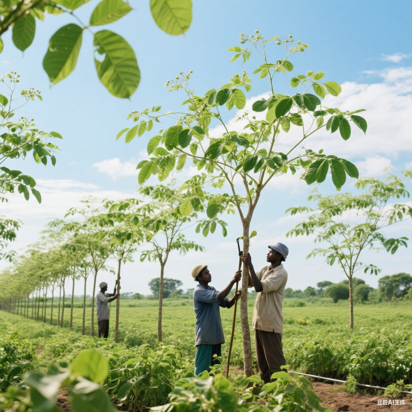 Moringa Leaf powder characteristics 3