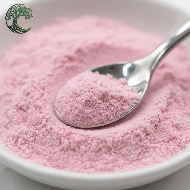 Free Sample Wholesale Price Food Grade Water Soluble Natural Sakura Cherry Blossom Powder for Floral Flavor Beverage Drinks