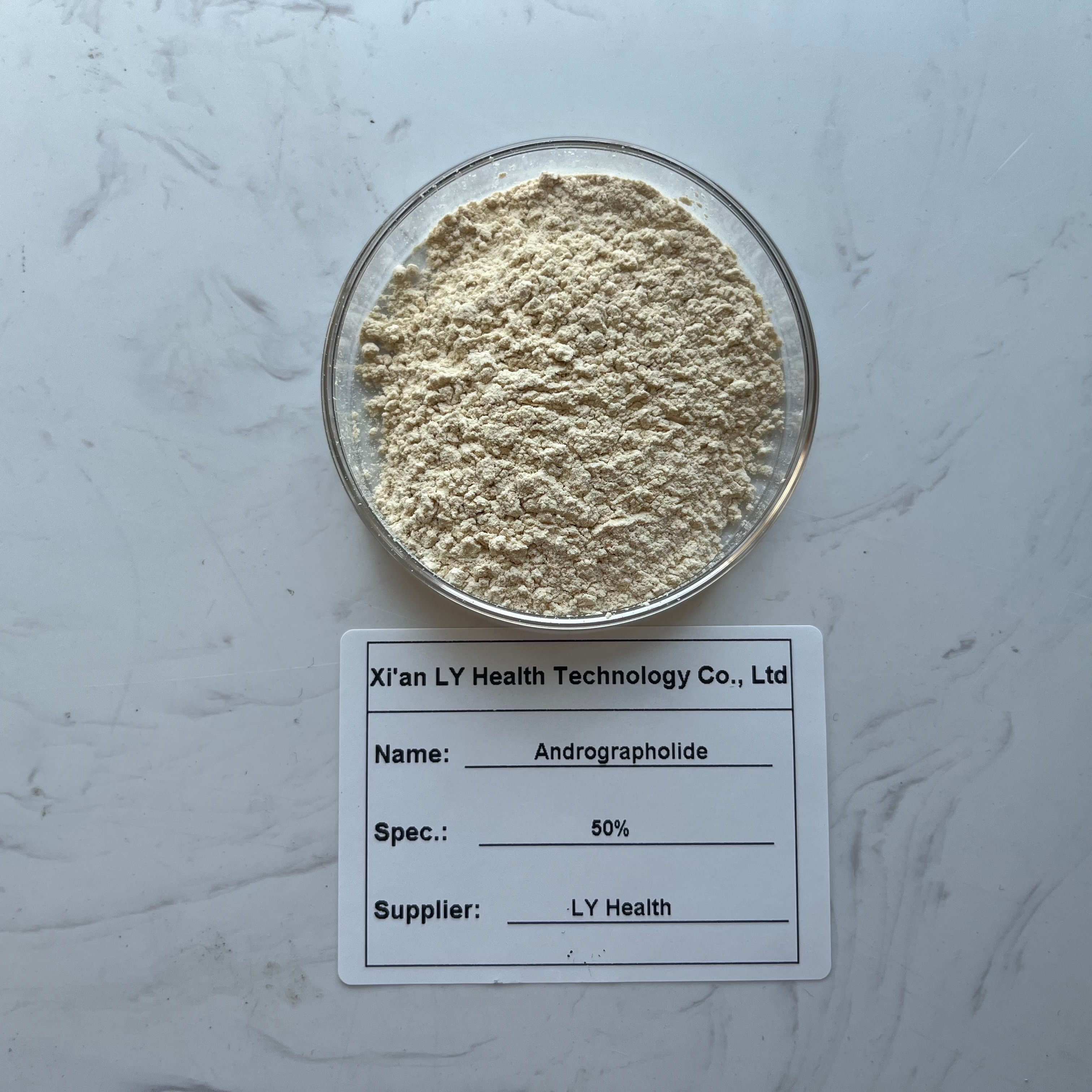 Halal Manufacturer Provide Andrographis Paniculata Extract Powder 10% 50% 98% Andrographolide