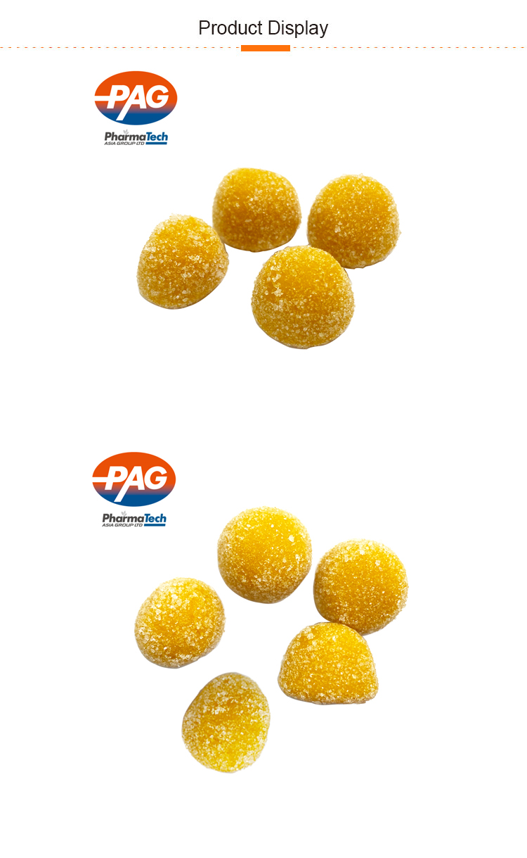 Vegan Turmeric Extract and Ginger Health With Black Pepper Gummy Turmeric Gummies Display