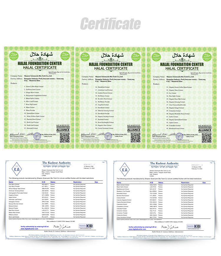 Certificates and Testing