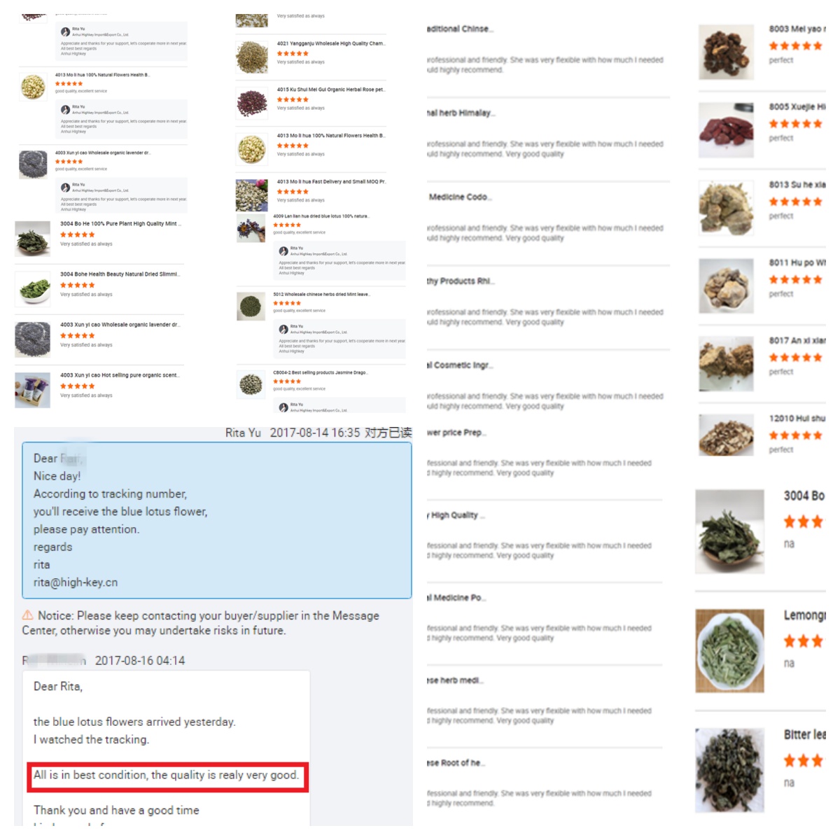 Customer Comments & Testimonials