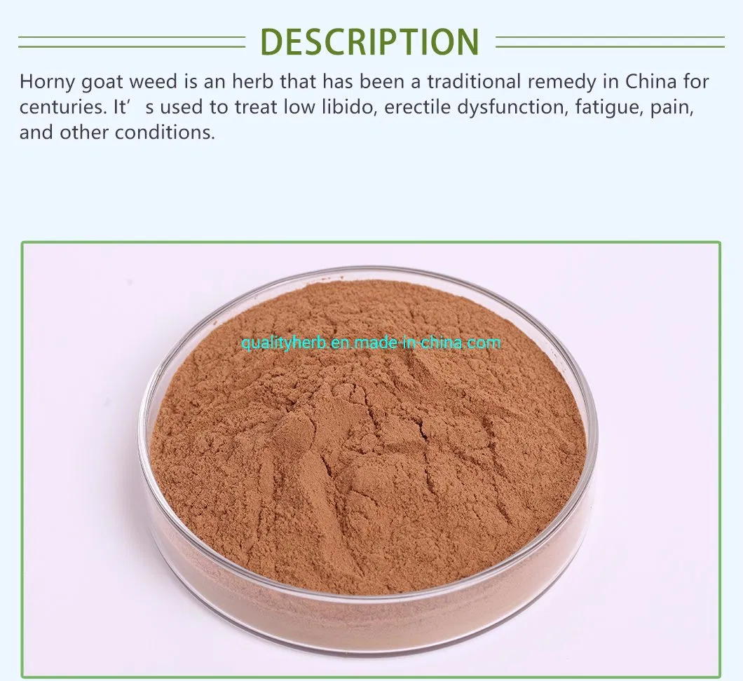 Nutrition Supplement 20% Horny Goat Extract Epimedium Extract