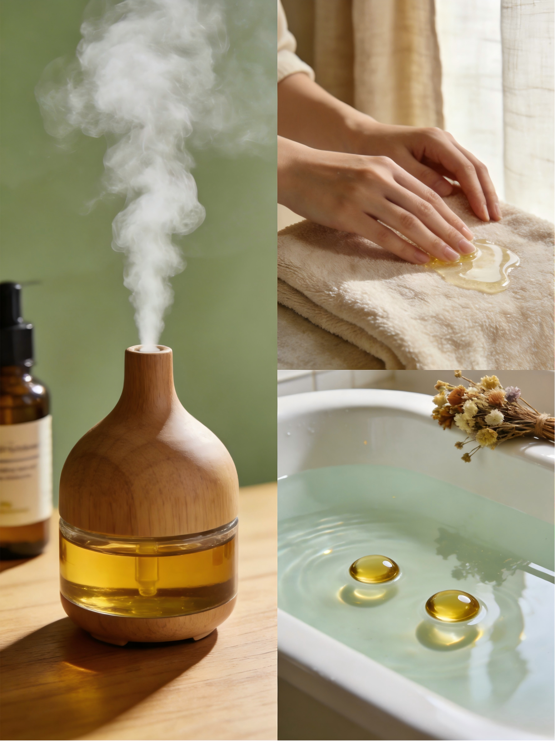 Custom Camellia Sinensis Leaf Oil Or Facial Serum &amp; Massage Wholesale
