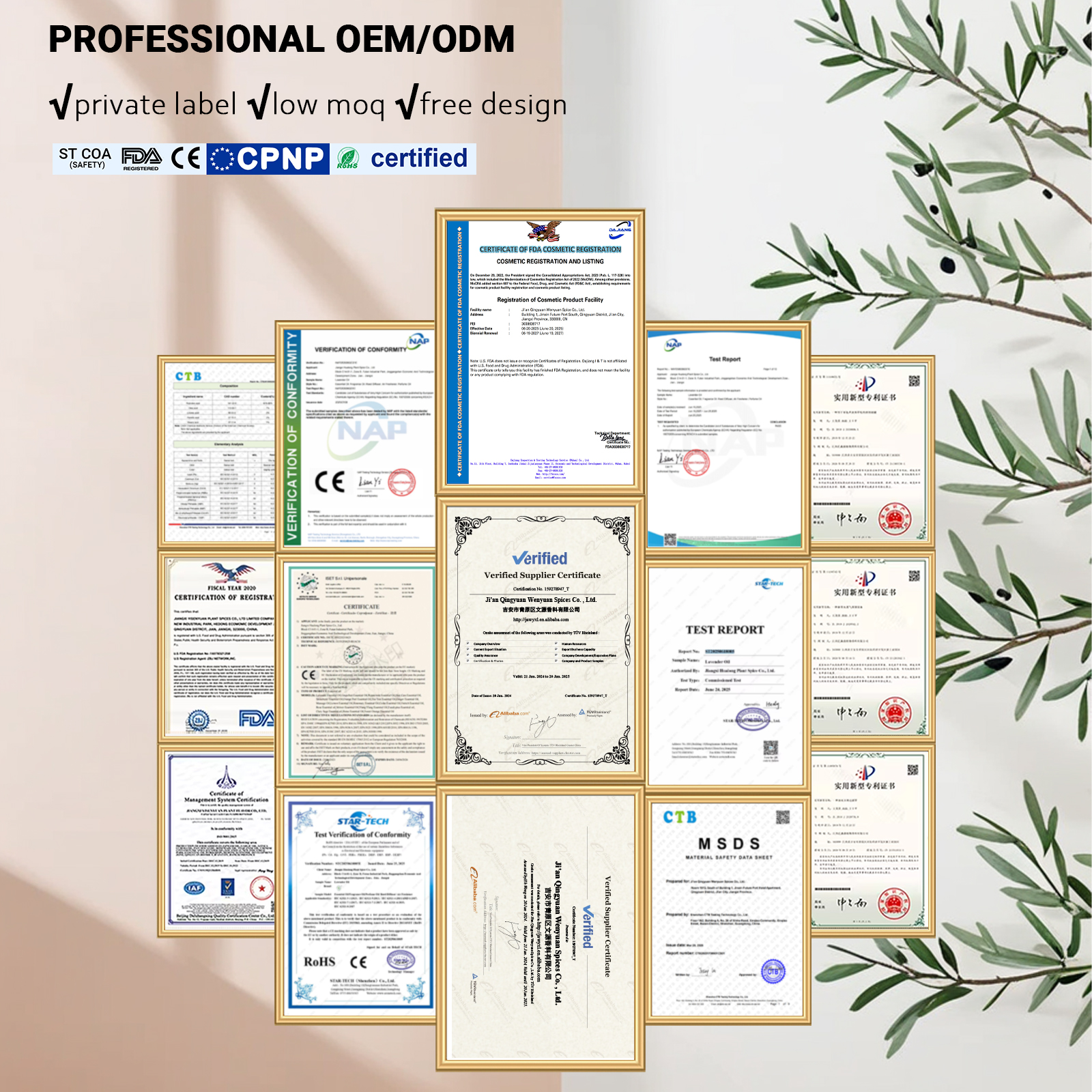 Quality Compliance Certificate
