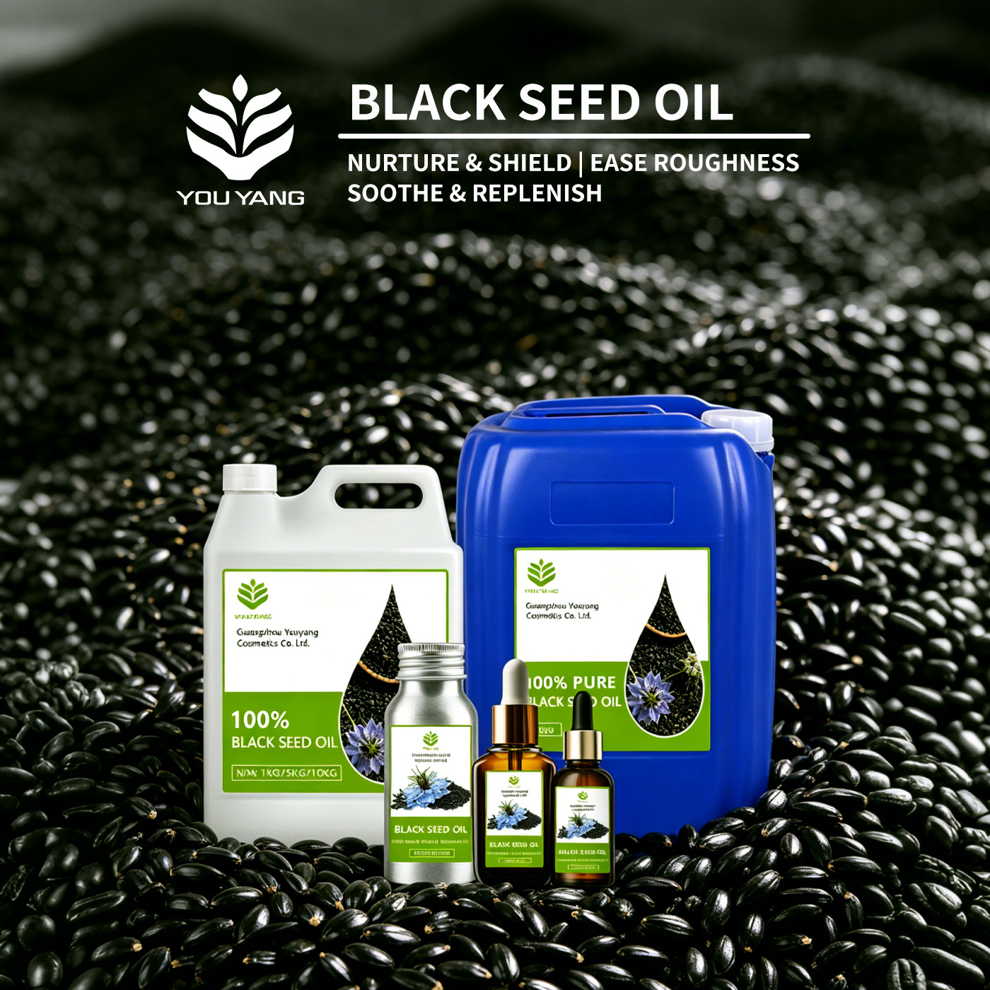 Factory-direct Wholesale Of 100% Natural, Organic, Cold-pressed Black Seed Essential Oil For Premium Skincare And Body Massage
