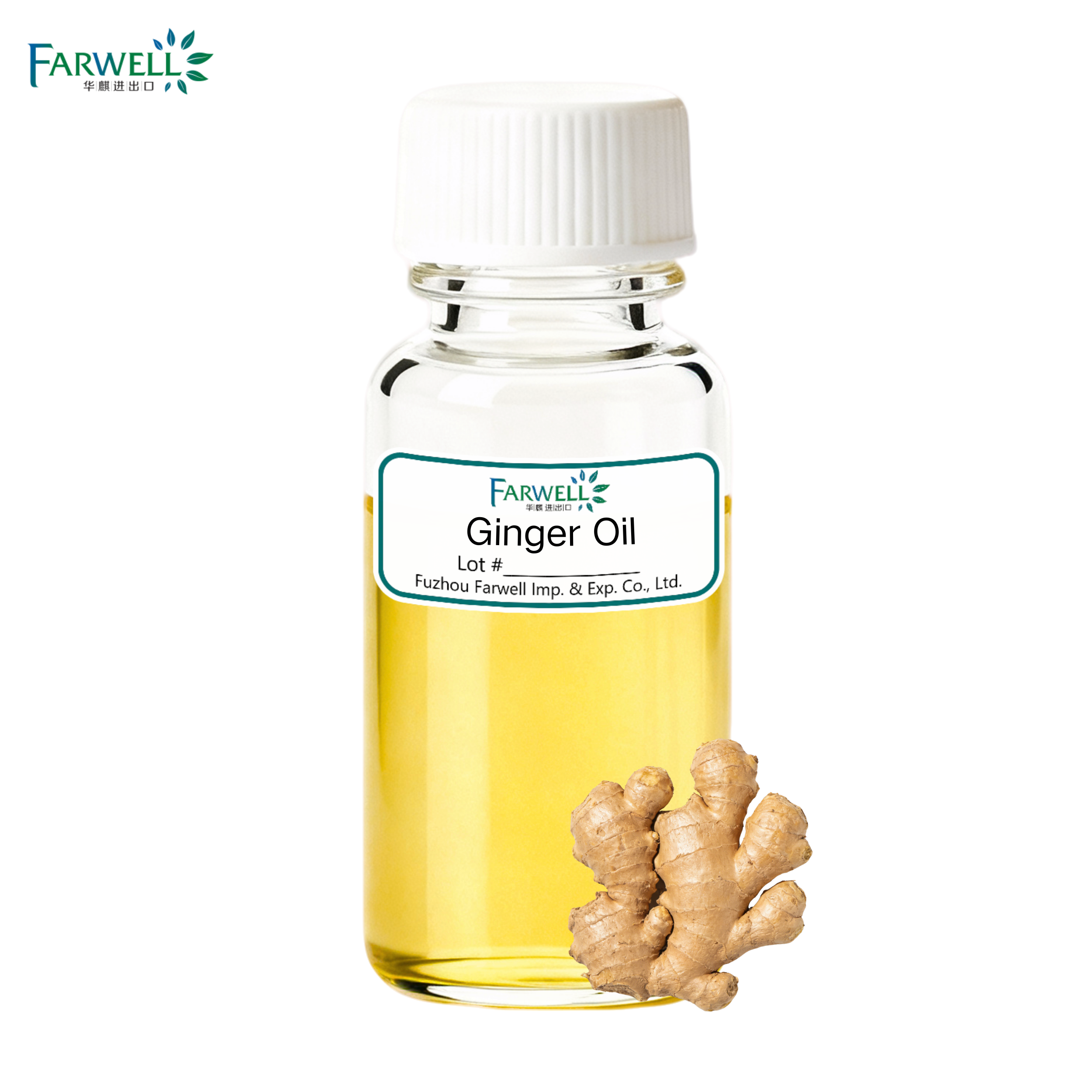 Farwell Natural Herbal Extract Ginger Oil Price CAS 8007-08-7