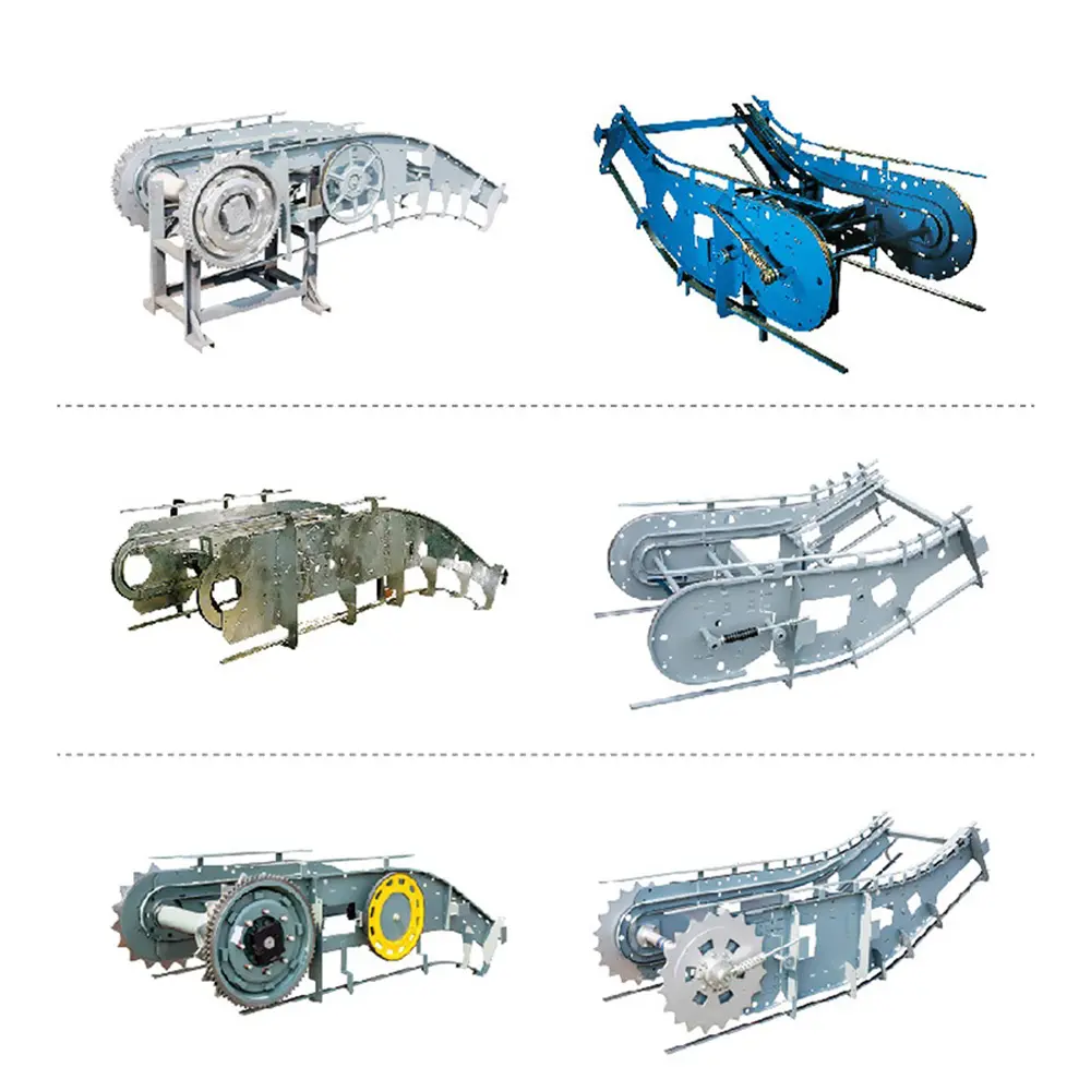 Escalator up and down components