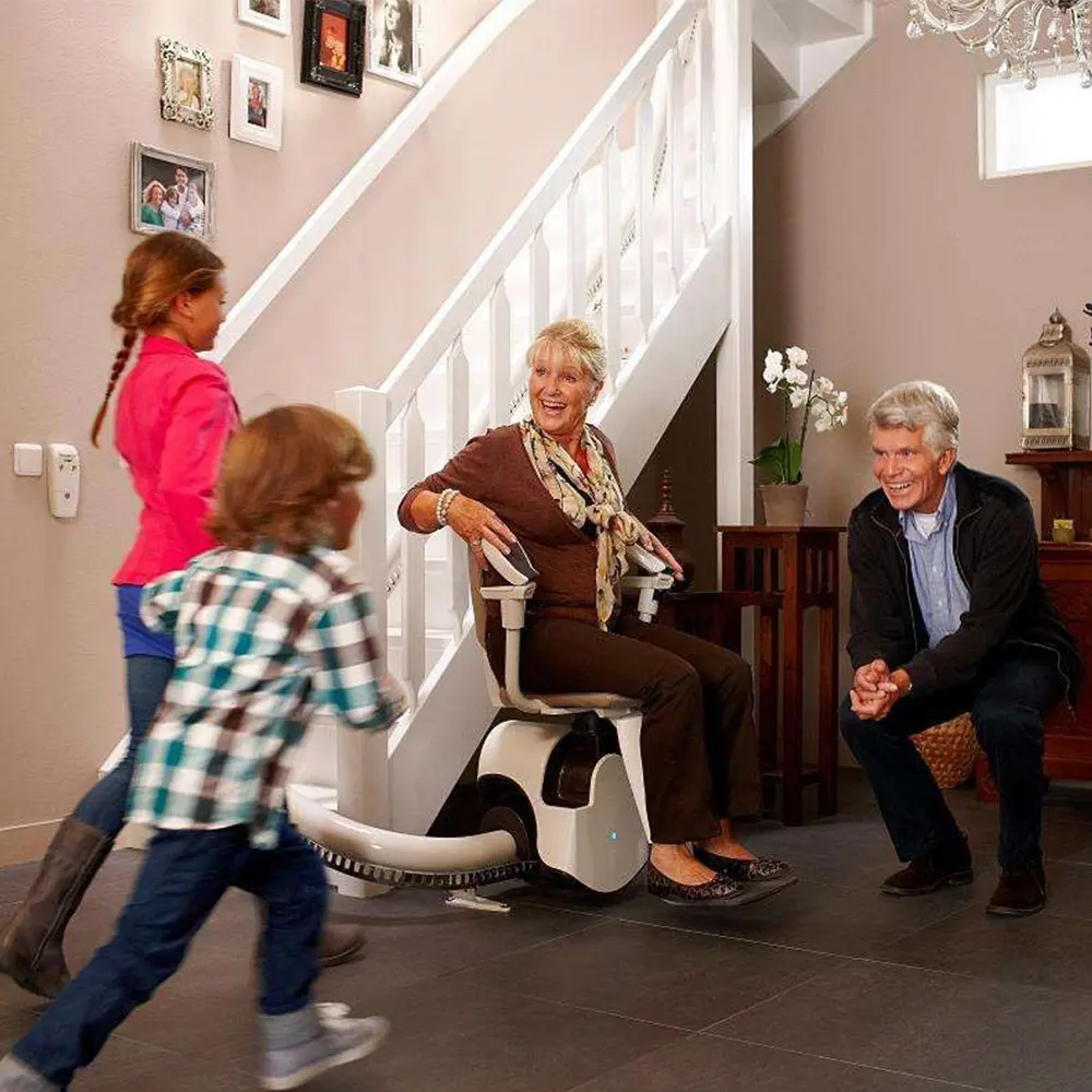 Wholesale Electric Incline Platform  Elevator Wheelchair Handicapped Chair Stair Lift for Home Manufacturers, Factory