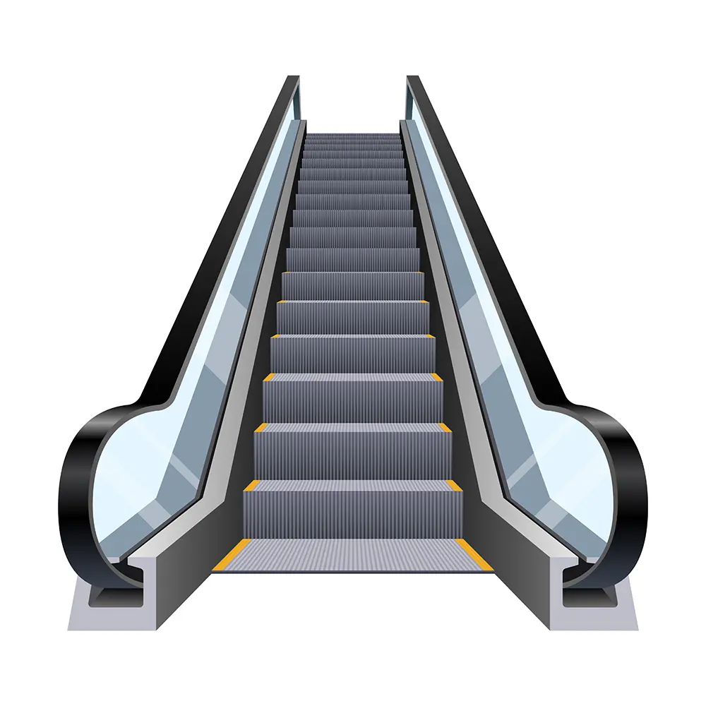 Escalator general view
