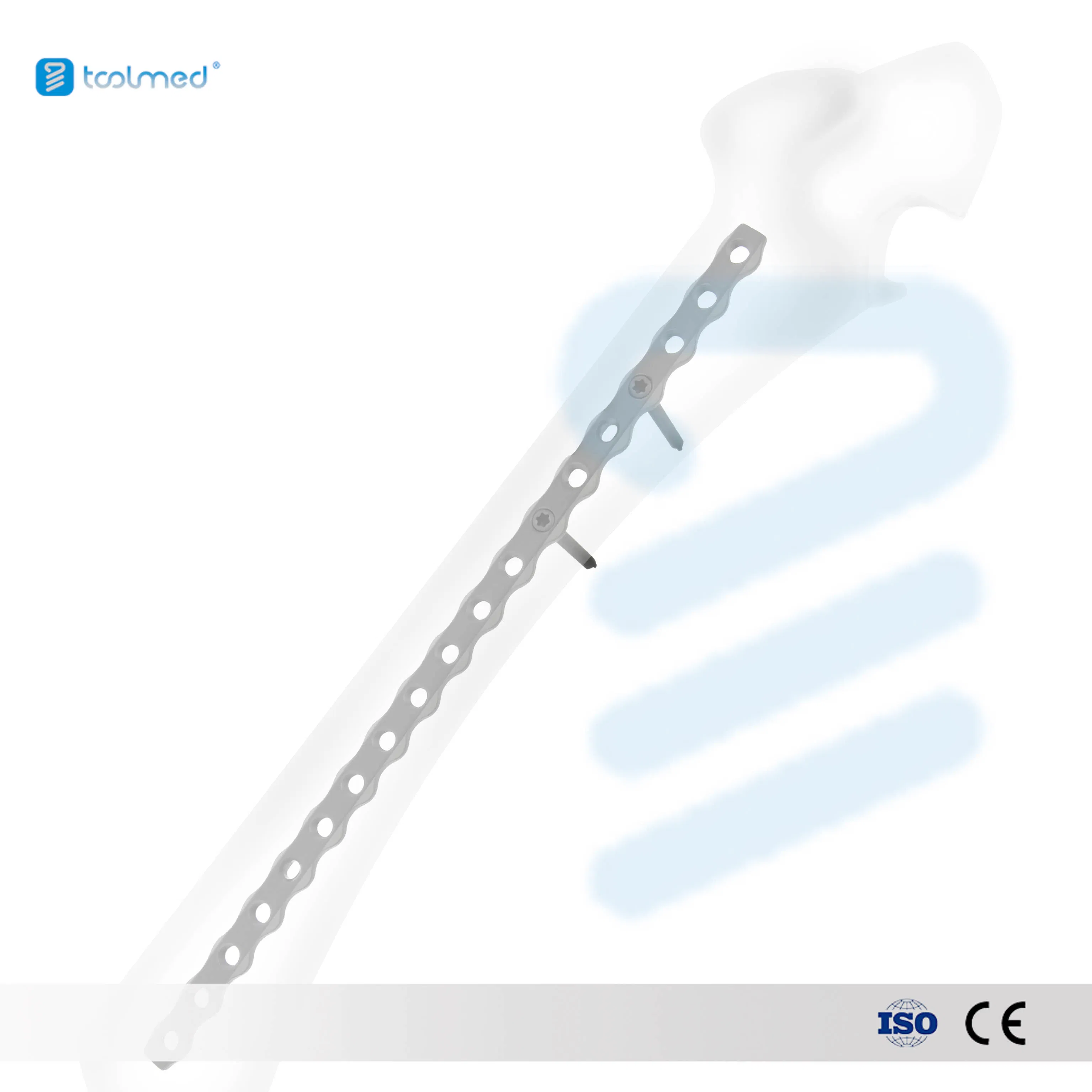 Titanium/Stainless Steel Veterinary 2.0/2.4/2.7/3.5mm Orthopedic LC DCP Alps Trauma Locking Plates for Bone Fracture Surgery