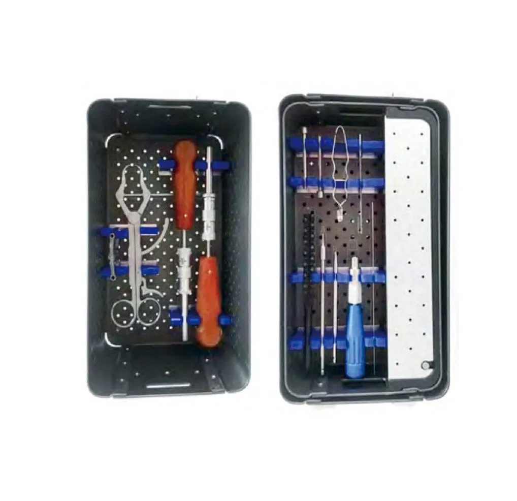 Clinical Stainless Steel Bone Surgery Orthopedic Headless Compression Screws Instruments Sets