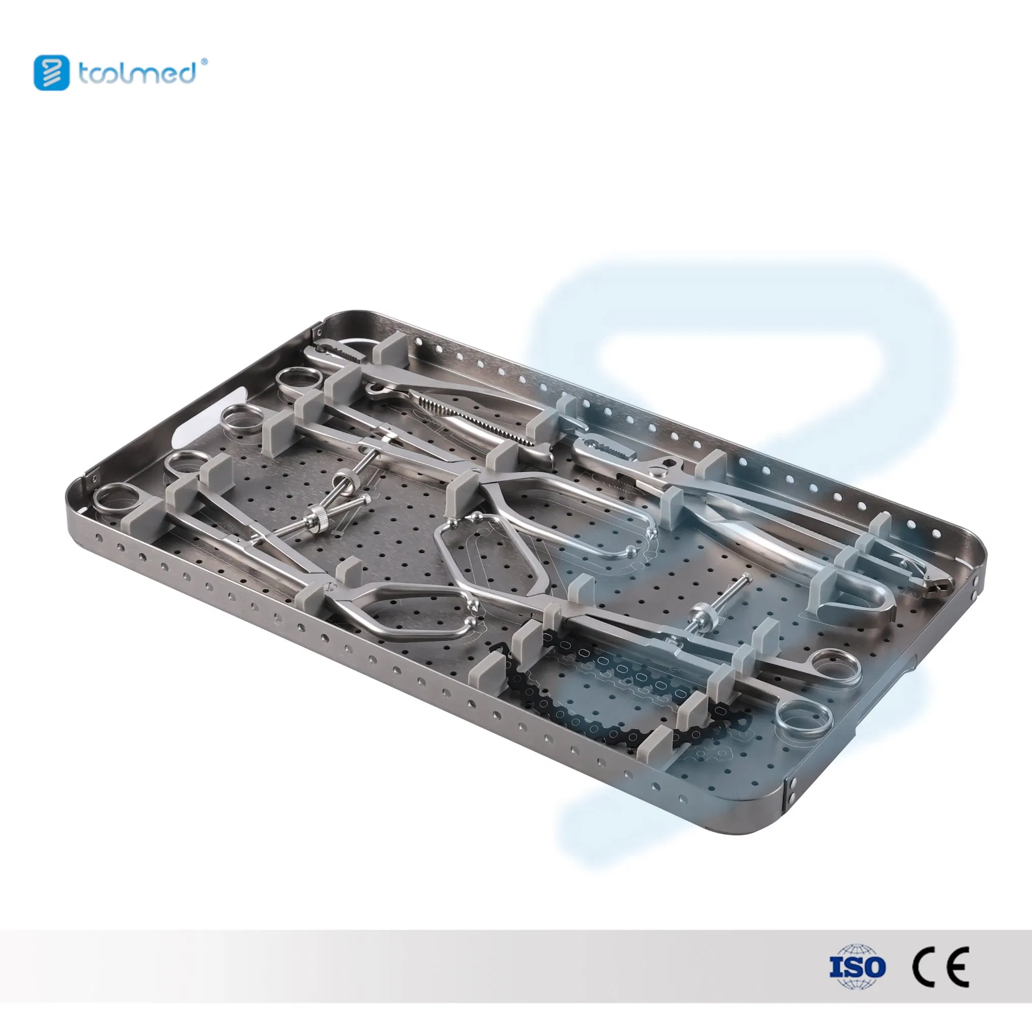 CE Certified Orthopedic Pelvic Reconstruction Plate Instrument Set for Hip Reconstruction