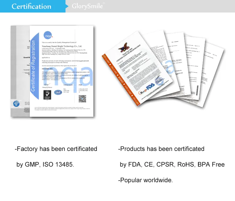Professional Quality Certificates