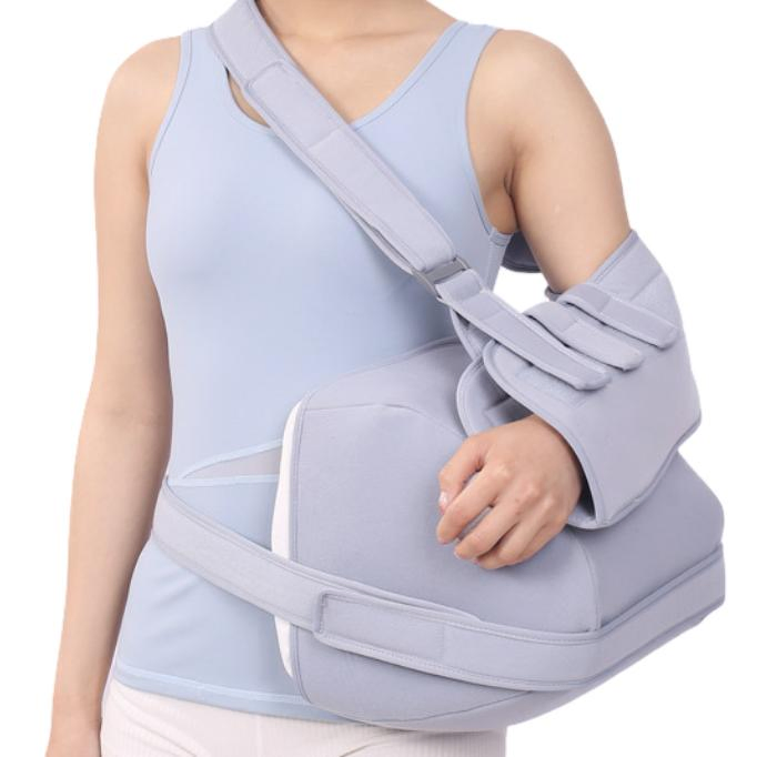 Breathable Shoulder and Hand Immobilizer with Pillow