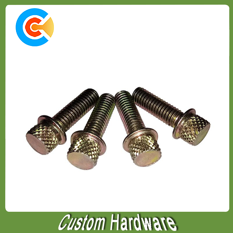 SS304 Carbon Steel Knurled Head Thumb Screw