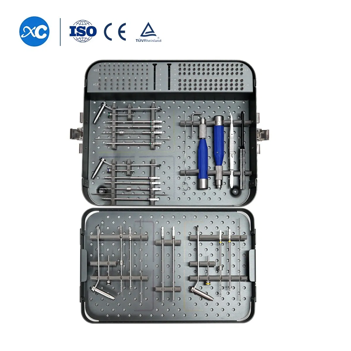 Orthopedic Herbert Cannulated Surgical Screws Self Tapping Cortical Bone Locking Screw Titanium Implant Headless Screw Instrument Kit