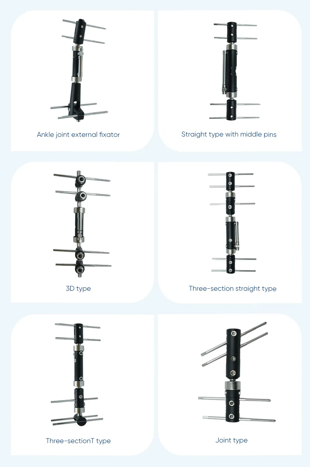 Xc Medico Orthopedic Medical Device Bone Fixation Tibia and Femur External Fixator