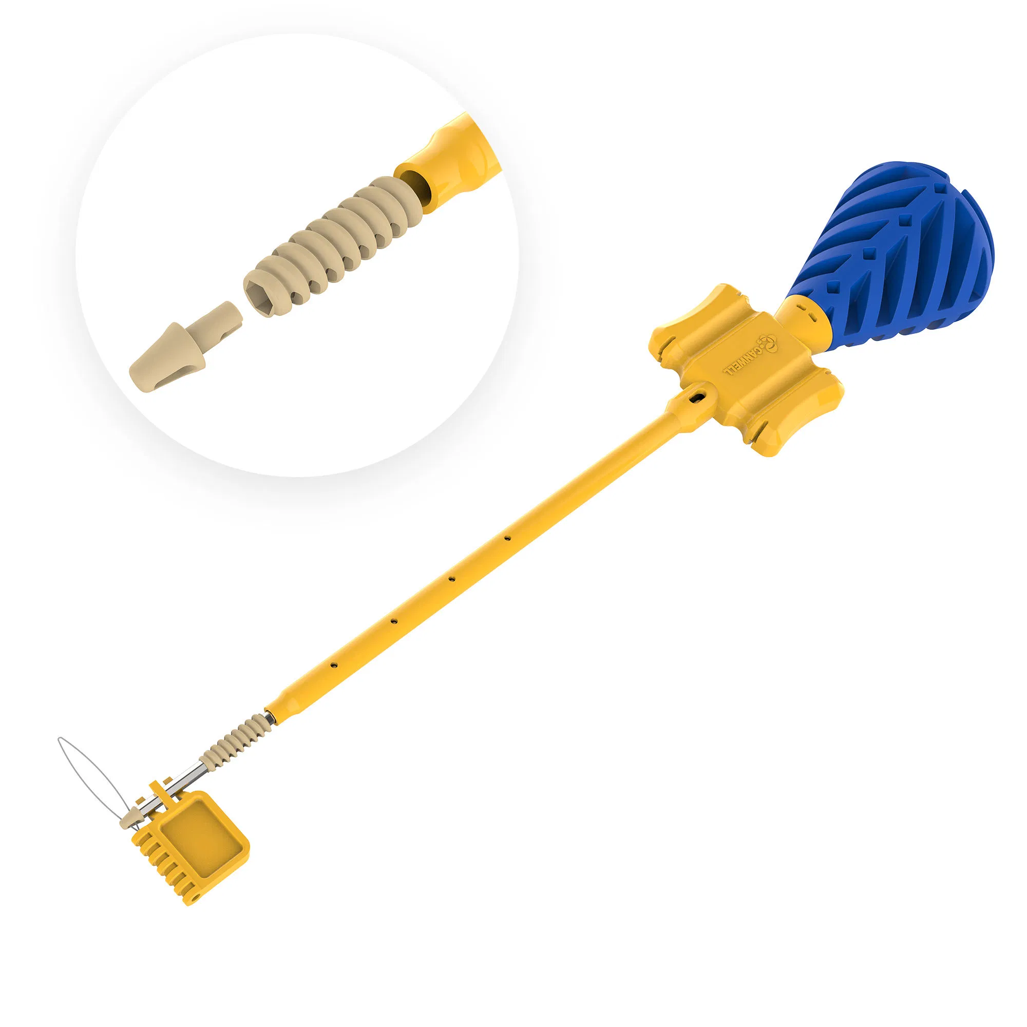 Canwell Sports Medicine Cartilage Arthroscopy Suture Anchor with Nonabsorbable Surgical Knotless Peek Anchor Suture