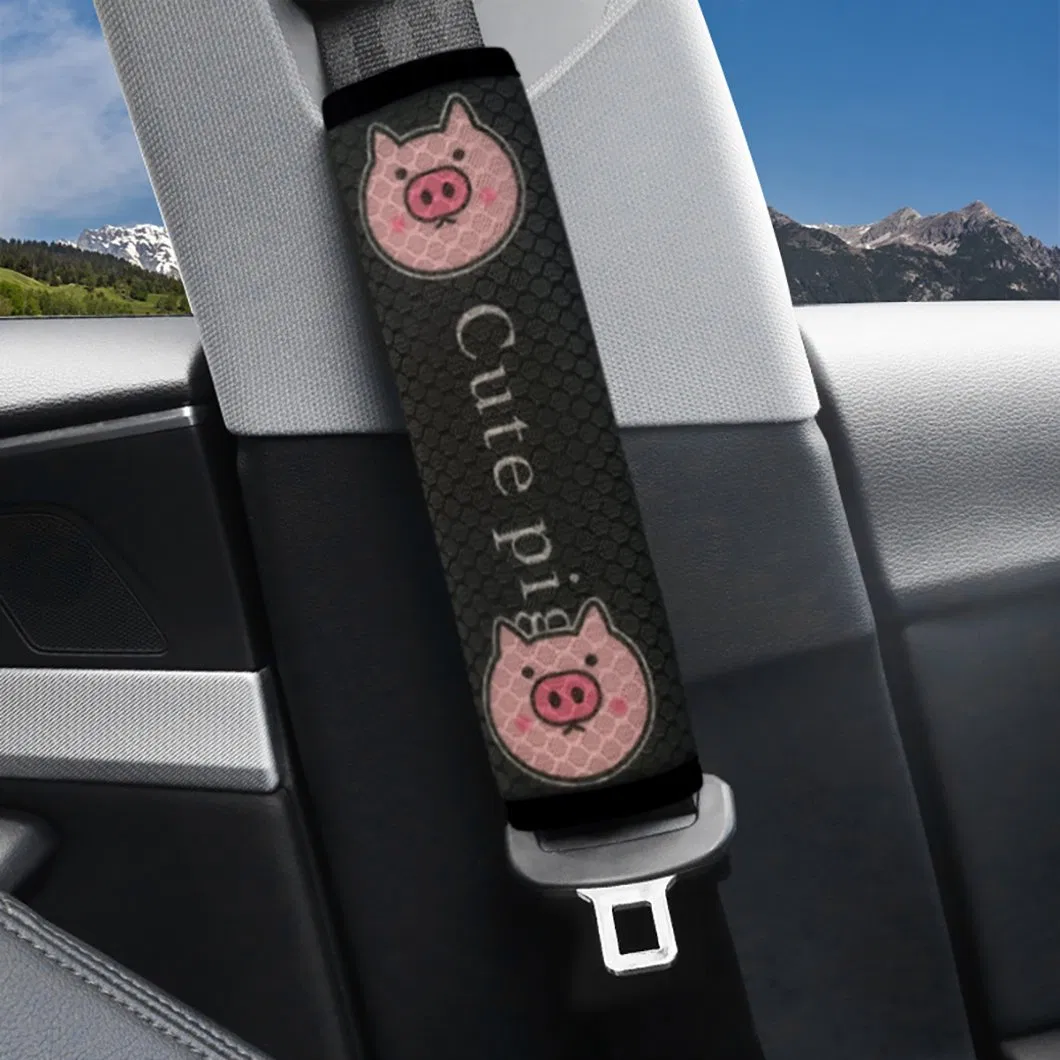 Comfortable Ice Silk Shoulder Pads for Car Seat Belts