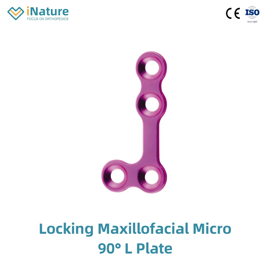 Maxillofacial Internal Fixation System Anatomical Orbital Floor Plate Orthopedic Implants