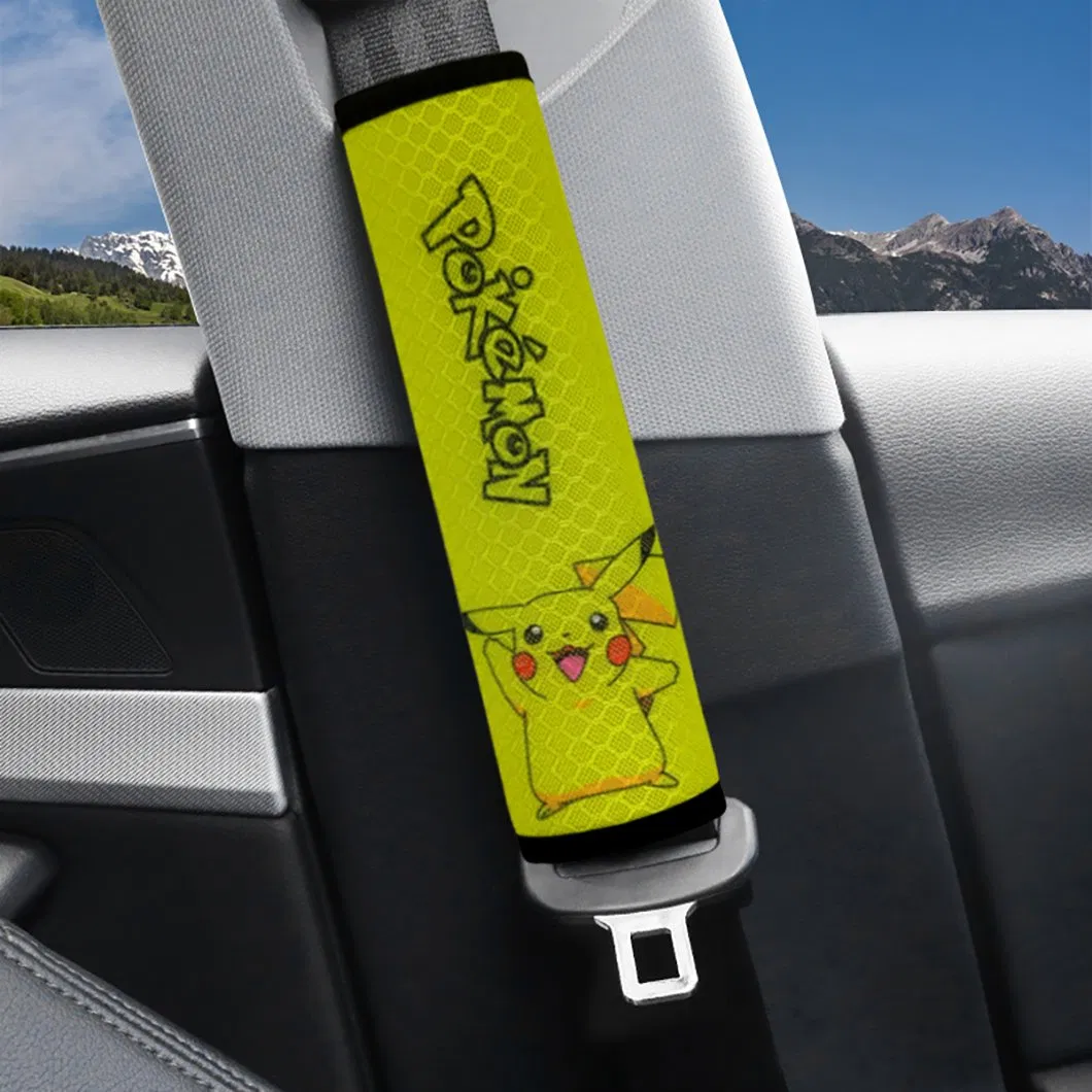 Comfortable Ice Silk Shoulder Pads for Car Seat Belts