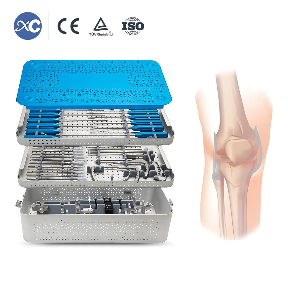 Medico Orthopedic Surgical Guaranteed Sport Medicine Acl Pcl Instrument Set