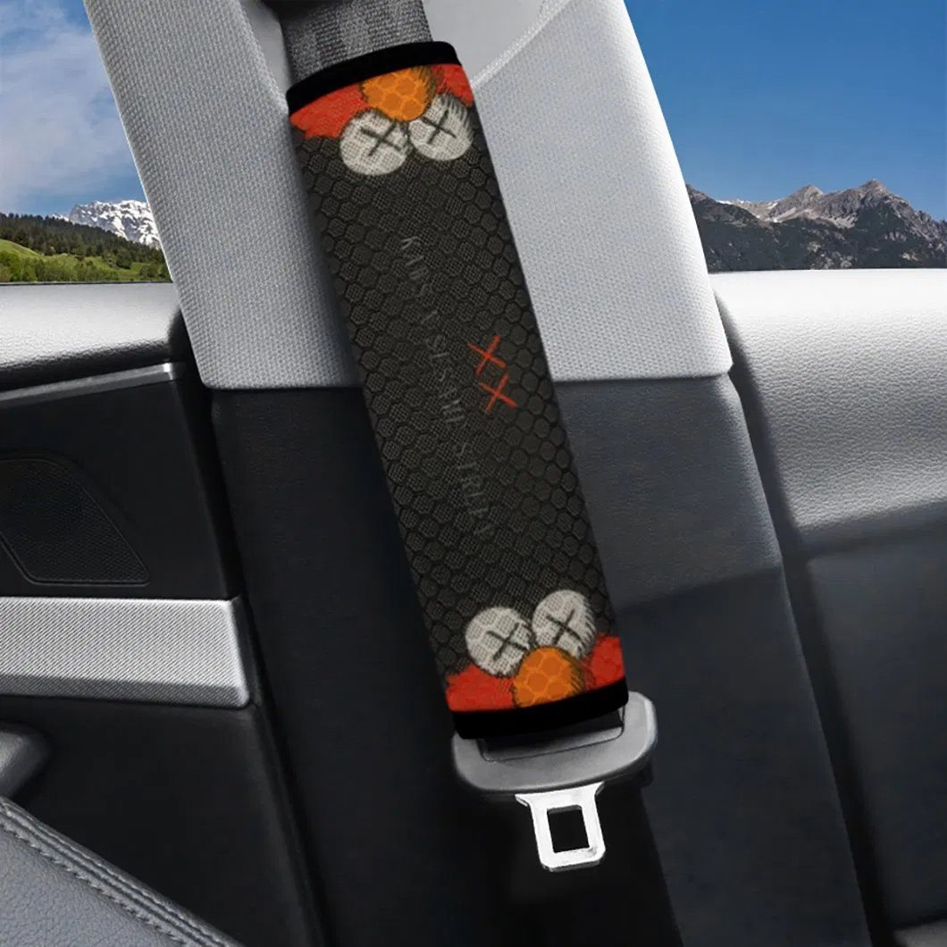 Comfortable Ice Silk Shoulder Pads for Car Seat Belts